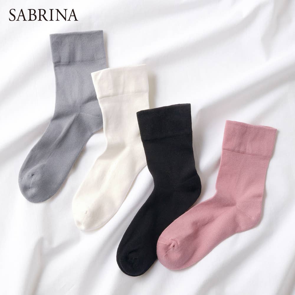 【ネット限定お得2足セット】表側綿100%・履きくちゆったりソックス